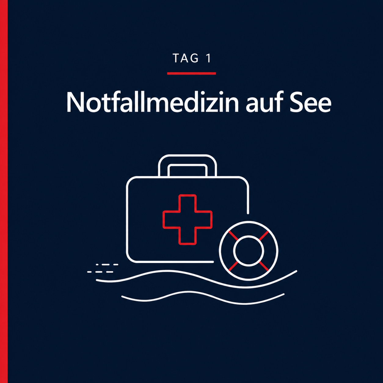 Blauwasser-Akademie, Notfallmedizin auf See