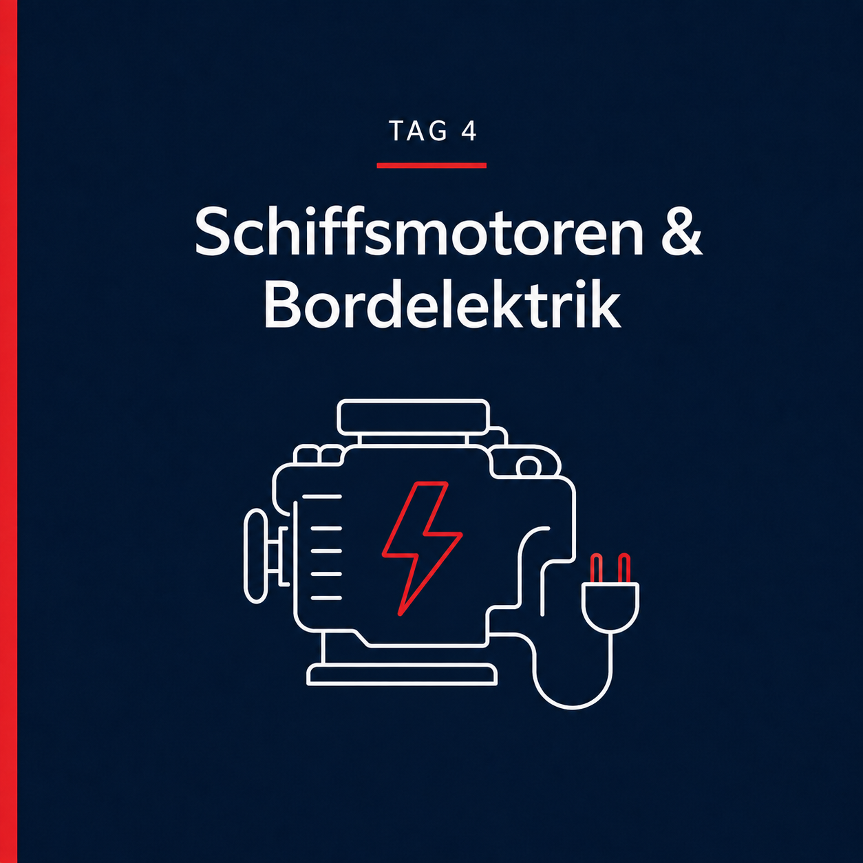 Blauwasser-Akademie, Schiffsmotoren & Bordtechnik